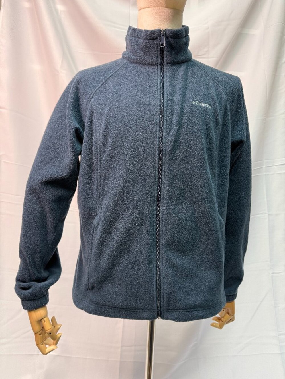 Columbia Benton Springs Full Zip Fleece Jacket Blue Women’s XL